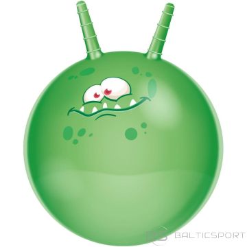 Eddy Toys BOUNCING BALL WITH HORNS 45CM - GREEN