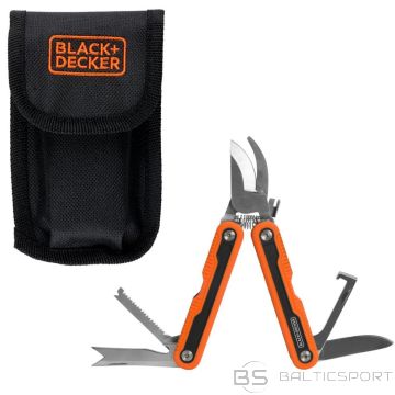 Detal IZDZĪVOŠANAS KOMPLEKTS TŪRISTA KABATAS NAZIS 6IN1 BLACK + DECKER