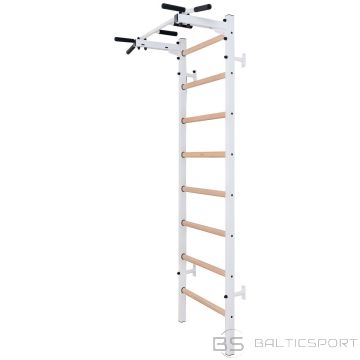Benchk WOODEN AND METAL GYMNASTIC LADDER WITH A BAR 221W