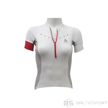 Odlo Футболка Воротник-стойка S / S 1/2 Zip Gavia W 410891-10000 (XL)