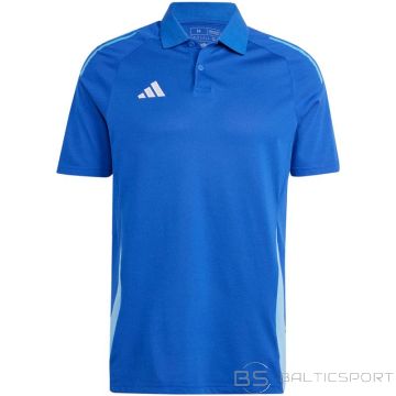 Adidas Tiro 24 Competition Polo vīriešu T-krekls, zils IR7566 (XS)