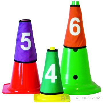 BS Konusu uzliktņi ar cipariem 1-10 (komplekts)