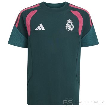 Adidas Real Madrid Sweat Tee KZ2483 krekliņš, 140 cm, zaļš