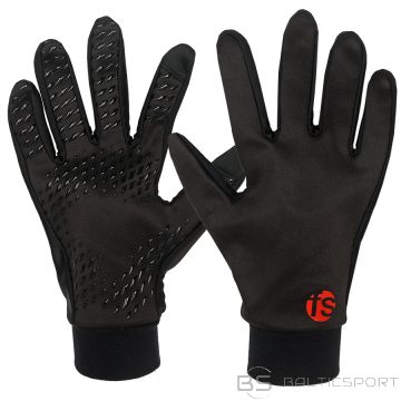 Futbolsport Rękawiczki piłkarskie FS czarne / czarny / L/XL