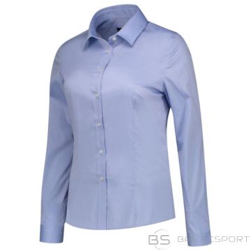 Malfini Fitted Stretch Blouse W MLI-T24TC blue (34)