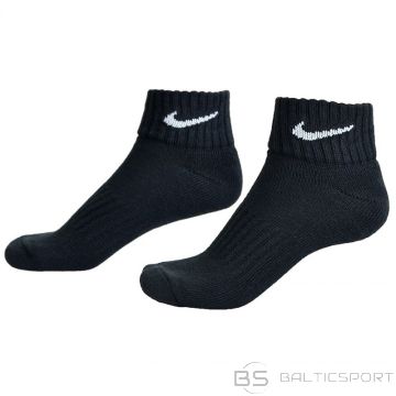 Nike Value Cotton Quarter socks 3 pairs SX4926 001 (M: 38-42)