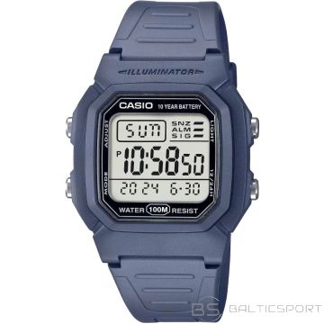 Casio Vīriešu rokaspulkstenis W-800H-2AVDF + KASTE (-)