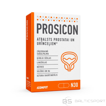  Noklikšķiniet, lai paplašinātu.   ICONFIT Prosicon - Prostatas un urīnceļu atbalsts, N30