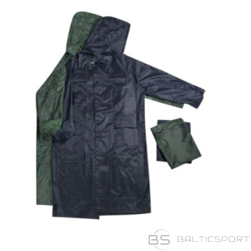 Lietusmētelis ar kapuci neilona/zils SR