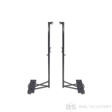 PRO BS tērauda badmintona stabi ar pretsvaru