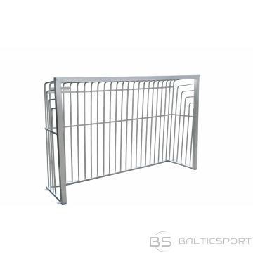 Futbola vārti metāla cinkoti 3mx2m, pret vandālisma futbola vārti, anti vandal goal