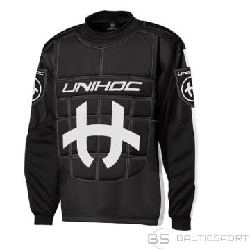Florbola krekls ar bruņu - Unihoc Basic SHIELD Jersey black/white