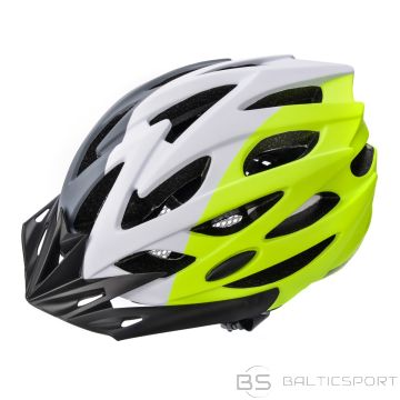 Velo ķivere MARVEN 2 S izmērs  52-56 cm , pelēka/balta/laima zaļa