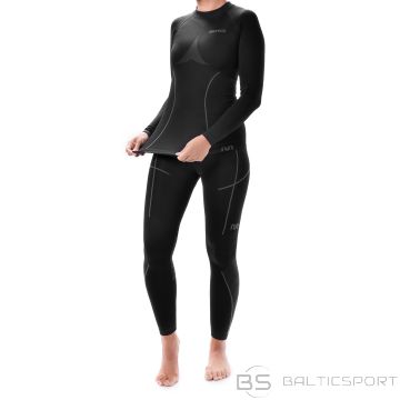 Sieviešu termoveļas komlekts sievietēm sportam S/M Meteor melna ( S/M un L/XL)-S/M