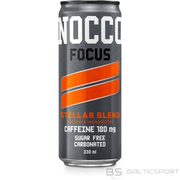 NOCCO Focus Stellar Blend gāzēts funkcionāls dzēriens 330 ml