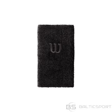 Wilson EXTRA WIDE W WRISTBAND Black / Black / Black