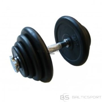 Provesport Surenkamas hantelis Prove 10kg (metaliniai gumuoti svoriai)