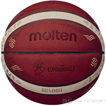 Basketball ball competition MOLTEN B7G5000-E5Z FIBA size 7 Eurobasket 2025