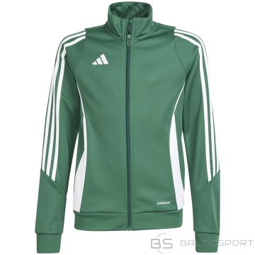 Adidas TIRO 24 treniņjaka junioriem IR7503 / zaļa / 140 cm