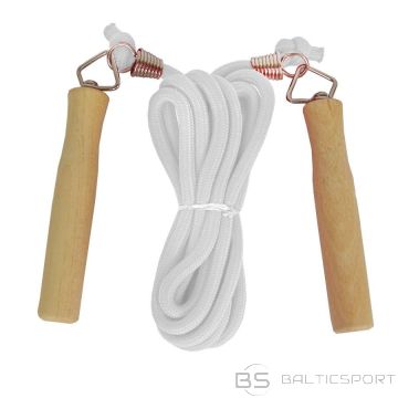 Sportech F Kokvilnas virve 300 cm mono S825980 / balta