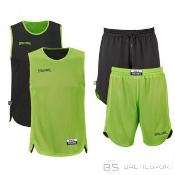 Divpusējs bērnu basketbola komplekts SPALDING DOUBLEFACE KID SET, izmērs 116 cm