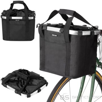 Velosipēda grozs A3021-0 melns SEMI LINE