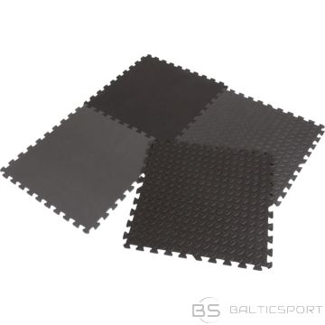 Enero Fit EVA FOAM PUZZLE MAT 60X60 SET 4PCS 12MM BLACK