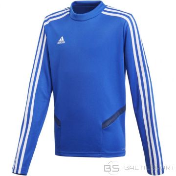 Adidas Футболка Tiro 19 Training Top, синяя футболка JR DT5279 (128 см)