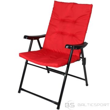Saska Garden FOLDABLE GARDEN CHAIR 59X66X46/92CM WITH COCORA PILLOW