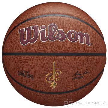 Basketbola bumba /Wilson Team Alliance Klīvlendas Cavaliers bumba WTB3100XBCLE (7)