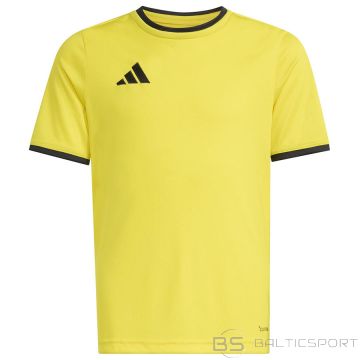 Adidas Entrada 26 JSY JZ2529 T-krekls / dzeltens / 128 cm