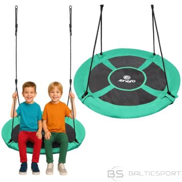 BS Stārķa ligzdas dārza šūpoles 110 cm XXXL zaļas (-)