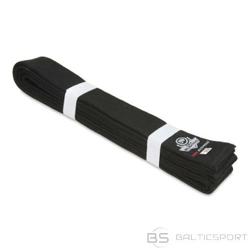 BS Karate kimono belt - black 260 cm (260 cm)