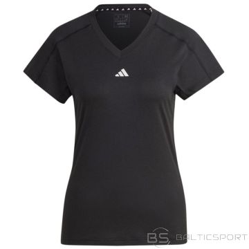 adidas Aeroready Train Essentials Minimal Branding V-Neck Tee W HN5543 (XS)