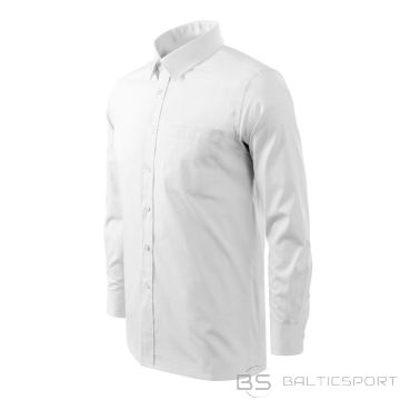 Malfini Style LS M MLI-20900 white shirt (S)