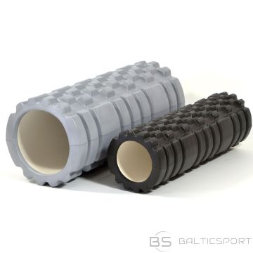 Enero Fit RULLIS DUO VINGRINĀJUMIEM PELĒKS 33/14 UN MELNS 30/9,5 cm