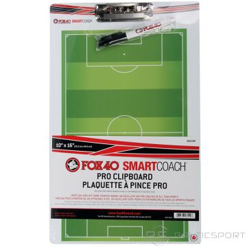 Fox40 Fox 40 futbola taktikas dēlis / 40,5 x 25,5 cm /