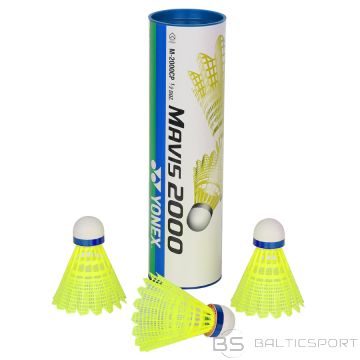 Yonex Badminton shuttlecock Mavis 2000 / yellow / medium