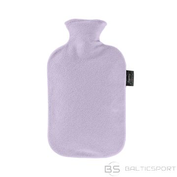 Fashy Hot Water Bottle 2L with Fleece Cover
