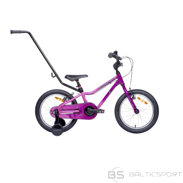 Bērnu velosipēds TABOU Mini FR, 14'' rozā-violets