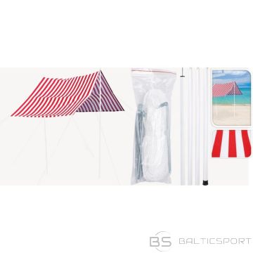 BS Telts jumts ar saules buru un stieņiem 3x1.7m sarkans (nav pieejams)