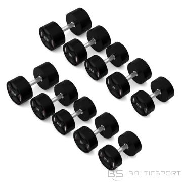 HPC SET ПОЛИУРЕТАНОВЫЕ ГАНТЕЛИ 2 x 27,5 - 37,5 КГ CPU - 325 КГ