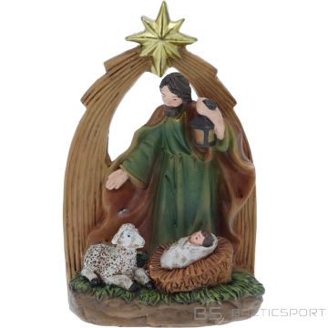Christmas Decoration CHRISTMAS NITCH, STABLE, HOLY FAMILY, 13CM JÓZEF