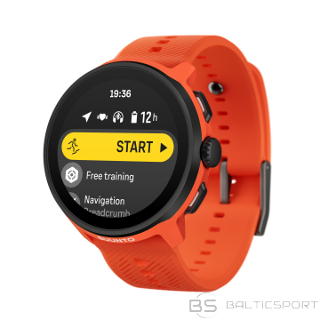SUUNTO RUN CORAL ORANGE (SILICONE STRAP)