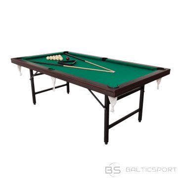 B-sport Krievu Biljarda galds Folden 7' pēdu(230x130cm)  zaļš
