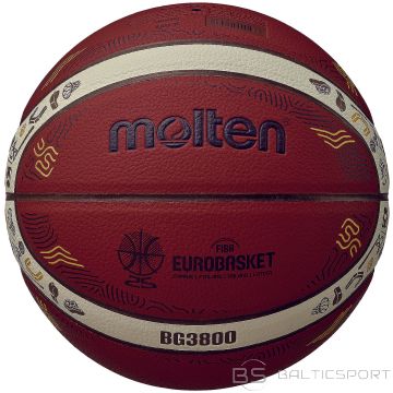 Basketball ball training MOLTEN B7G3800-E5Z Eurobasket 2025