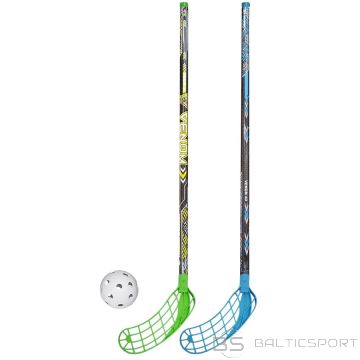 Florbola komplekts 2 nūjas un bumba / 95