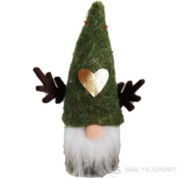 Saska Christmas DEKORATĪVS ZIEMASSVĒTKU KULONS 9CM, ZIEMASSVĒTKU ZAĻS