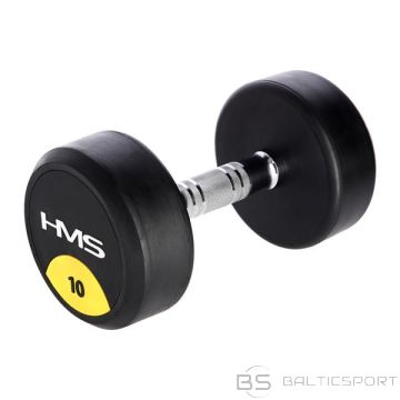 Gumijas hantele /HMS HG PRO 10 KG GUMIJAS HANTELES
