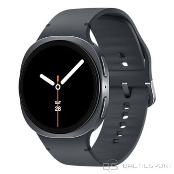 BS Samsung Galaxy Watch 8 3,81 cm (1,5 collas) AMOLED 44 mm digitāls 480 x 480 pikseļi skārienekrāns grafīta Wi-Fi GPS (-)